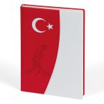 ATATÜRK TARİHSİZ DEFTER (17X24 CM)